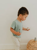 Bamboo Pocket Tee in Robin