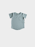 Bamboo Pocket Tee in Robin