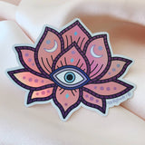 Lotus Sticker - Holographic
