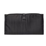 Black Herringbone Boss Diaper Bag