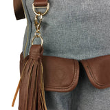 Handsome Heather Boss Diaper Bag