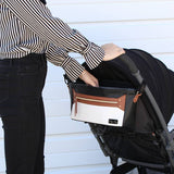 Coffee & Cream Stroller Caddy