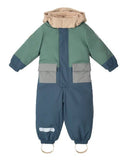 Leokid Snowsuit color block Blue Shade