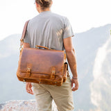 Sitka Leather Messenger