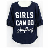 Kids Ruffle Sleeve Top