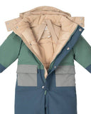 Leokid Snowsuit color block Blue Shade