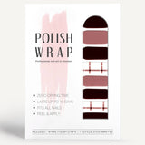 Mauve Plaid
Nail Wrap