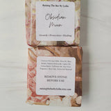 Obsidian Moon Goat Milk Soap | Crystal Soap