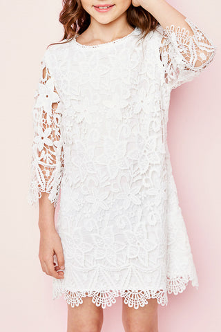 Like Mother, Like Daughter Floral Lace Dress