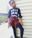 Kids Ruffle Sleeve Top