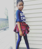 Layered Skirt With Leggings