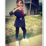 Childrens Patchwork Blazer