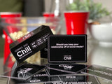 BACK IN STOCK  Convo and Chill Card Game