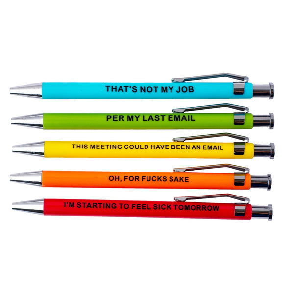 Offensive Pens – Kooky's Kloset