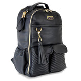 Jetsetter Black Boss Backpack™ Diaper Bag