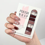 Mauve Plaid
Nail Wrap