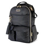 Jetsetter Black Boss Backpack™ Diaper Bag