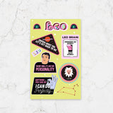 FUN CLUB - Astrology Sticker Sheet