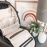 Jetsetter Black Boss Backpack™ Diaper Bag