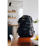 Jetsetter Black Boss Backpack™ Diaper Bag