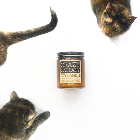 Crazy Cat Lady Soy Candle 9oz
