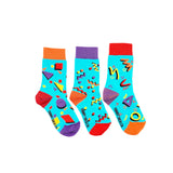 Kid's Purposely Mismatched Fun Socks