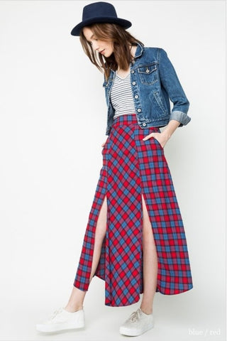 Sydney Plaid Skirt