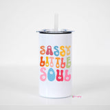 Mugsby - Sassy Little Soul Kid Stainless Steel Short Travel Cup