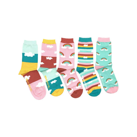 Women's Socks | Rainbows | Laundry Box | Mismatched Socks