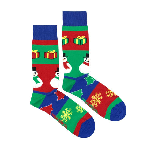 Men’s Socks | Ugly Christmas Snowman | Eco Friendly