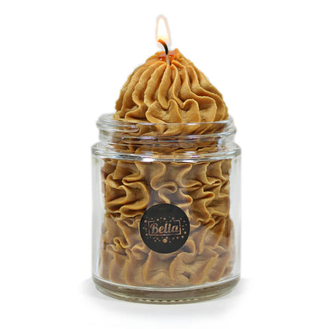 BROWN WHIPPED CREAM Soy Jar Candle