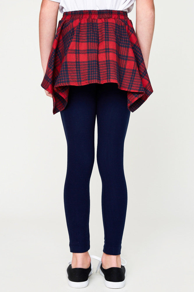 Tiered skirt leggings hotsell