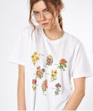 MINGA Flowers Meaning Oversized T-Shirt