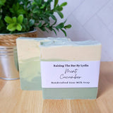 Mint Cucumber Goat Milk Soap | Spring Seasonal