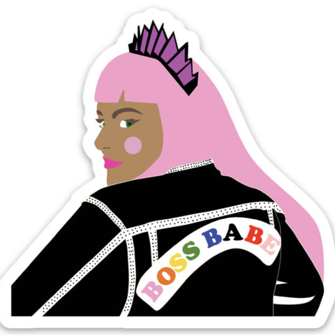 Boss Babe Woman Sticker