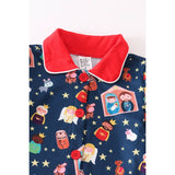 Nativity ruffle pajama set