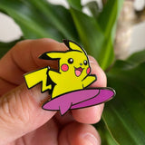 Surfing Pikachu Hard Enamel Pin