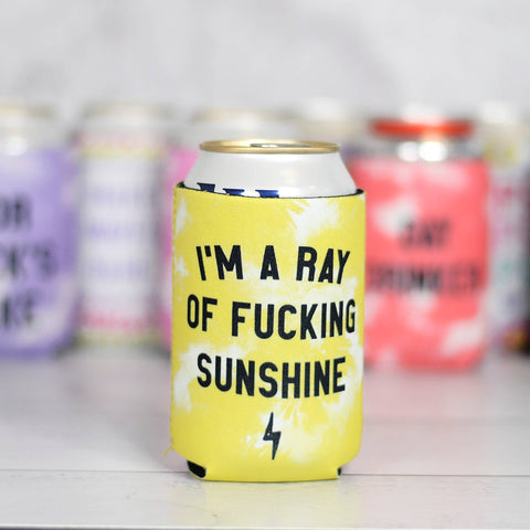 Mugsby - I'm a Ray of Fucking Sunshine Can Cooler