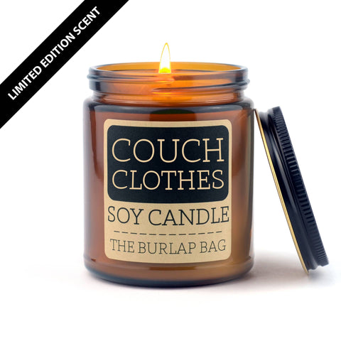 couch clothes 9oz soy candle - LIMITED EDITION
